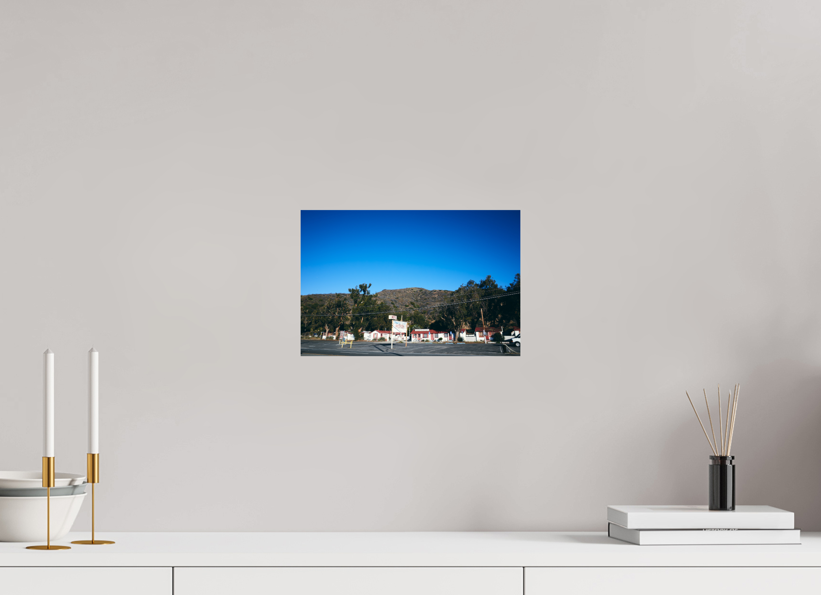 12 x 8″, Photo Print On Fuji Crystal DP II topanga motel